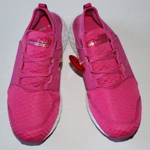 NEW BALANCE KID'S CRUZ PINK SPORT SNEAKER